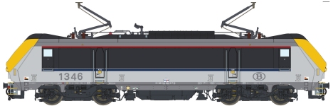 L.S. Models LS13504S - H0 - E-Lok HLE 13, SNCB, Ep. VI - AC-Sound
